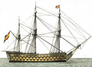 Trafalgar – Navío Príncipe de Asturias – MARINA ESPAÑOLA