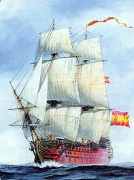 Trafalgar – Navío Príncipe de Asturias – MARINA ESPAÑOLA