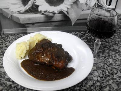 Carrilleras al vino tinto Carrilleras al vino tinto.