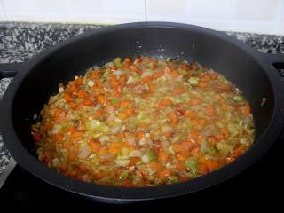 Verduras sofritas Verduras sofritas.