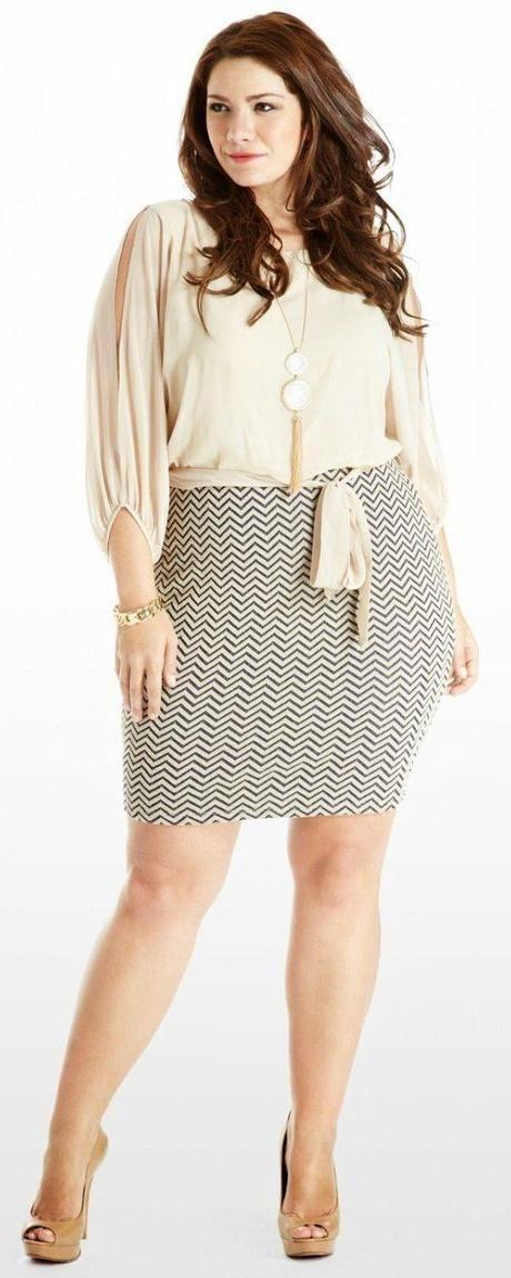 Faldas De Oficina Para Gorditas