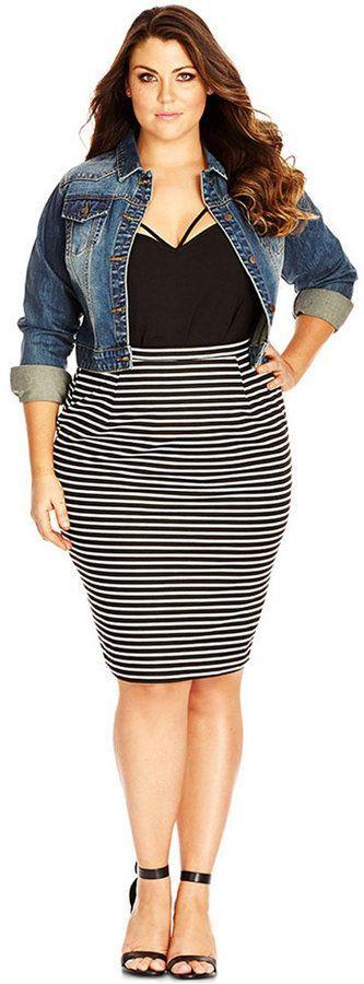 Faldas De Oficina Para Gorditas