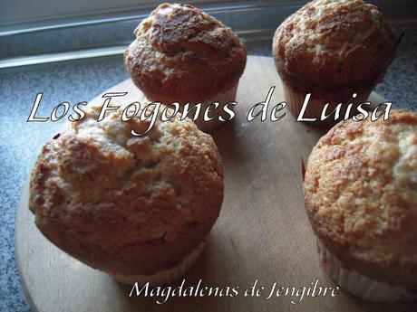 MAGDALENAS JENGIBRE MAGDALENAS JENGIBRE