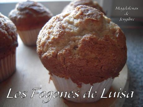 MAGDALENAS JENGIBRE MAGDALENAS JENGIBRE