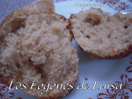 MAGDALENAS JENGIBRE MAGDALENAS JENGIBRE