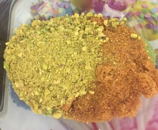 CRUMBLE DE CEREZAS Y CHOCOLATE BLANCO