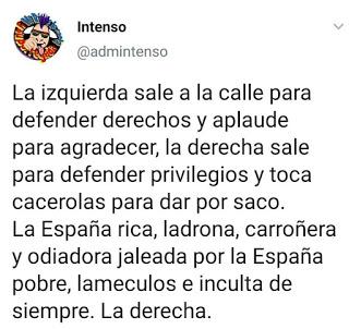 “La rebelión de los pijos”.