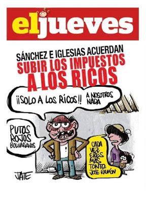 “La rebelión de los pijos”.