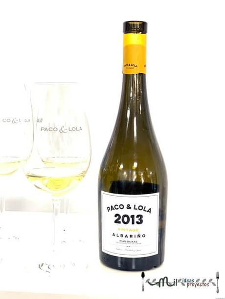 degustación vino albariño 2013 vintage Paco y Lola VISITA A LAS BODEGAS PACO & LOLA