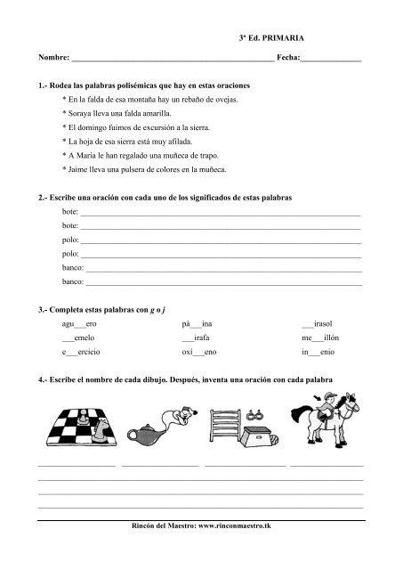 Palabras Polisemicas De Falda