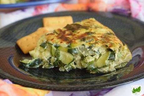 En Buena Onda: Tortilla de Lechuga, Calabacín y Puerro