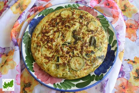 En Buena Onda: Tortilla de Lechuga, Calabacín y Puerro