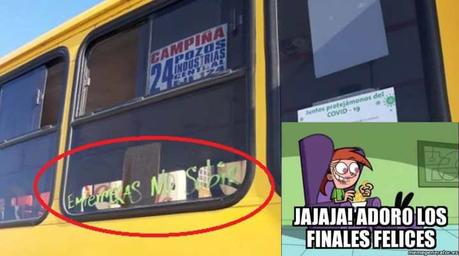 Al corralón camión que discriminaba enfermeras