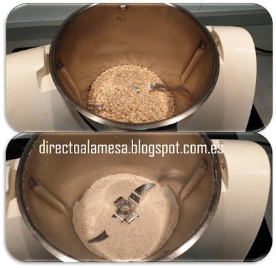 Tortitas de avena y plátano