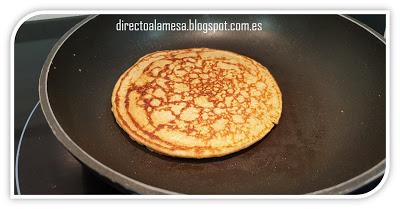 Tortitas de avena y plátano