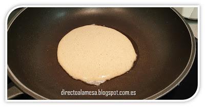 Tortitas de avena y plátano