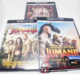 Jumanji, Pack UHD