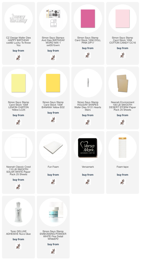 Quick and Easy Birthday Pattern Card