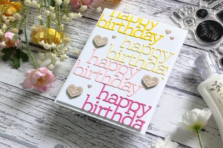 Quick and Easy Birthday Pattern Card