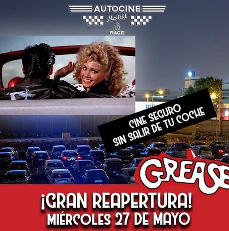 El Autocine Madrid RACE reabre con 'Grease'