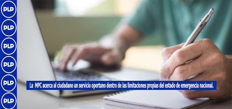 MPC HABILITA MESA DE PARTES VIRTUAL…