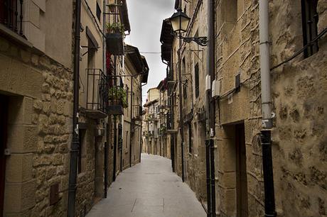 turismo de cercanía en Álava, calles de Laguardia