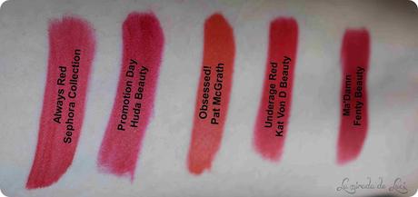 Sephora Favorites, kit de labiales Red Lips Selection