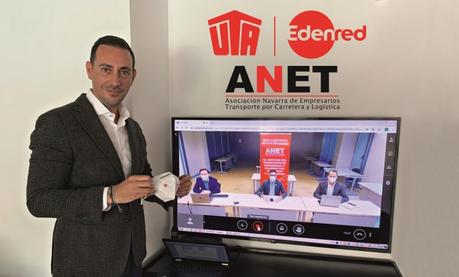 UTA equipa a los conductores de ANET en España con mascarillas