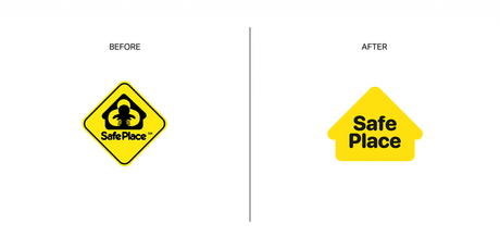 Logo rediseñado Safe Place
