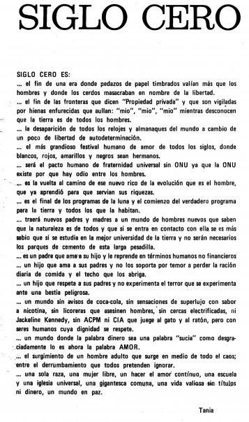 Siglo Cero - Latinoamérica (1970)