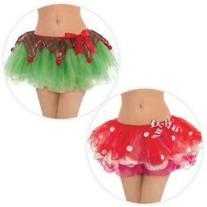 Disfraz Navidad Falda Tul