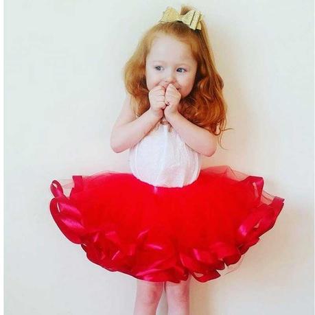 Disfraz Navidad Falda Tul