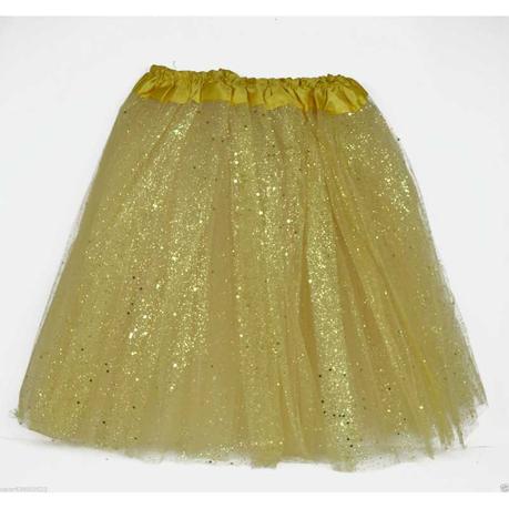 Disfraz Navidad Falda Tul