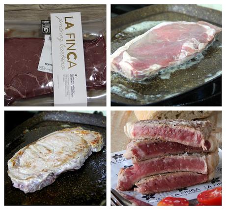 Disfrutar de la carne con los productos de la tienda online de Carnes de La Finca (y receta del entrecot dos primaveras) Disfrutar de la carne con los productos de la tienda online de Carnes de La Finca (y receta del entrecot dos primaveras)