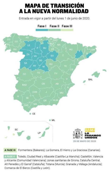 El gobierno oficializa que el Bierzo y Laciana pasan a la fase 2 el lunes 1 de junio