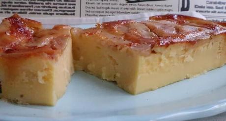 Receta de tarta o tatin de pera fácil