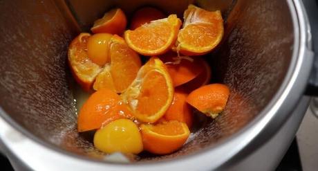 Triturar las mandarinas