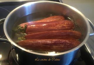 Berenjenas rellenas de carne picada y sobrasada Berenjenas rellenas de carne picada y sobrasada