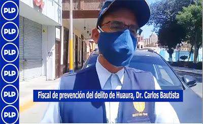 En Huacho: FISCALÍA ADVIERTE DEL PELIGRO DE CONTAGIO DEL COVID-19 EN MERCADOS...