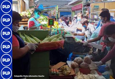 En Huacho: FISCALÍA ADVIERTE DEL PELIGRO DE CONTAGIO DEL COVID-19 EN MERCADOS...