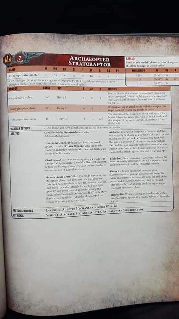 Se filtran perfiles y reglas nuevos del Mechanicum Se filtran perfiles y reglas nuevos del Mechanicum