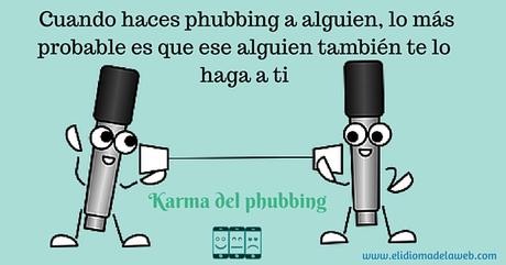 Karma del phubbing