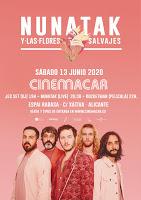 Concierto de Nunatak en el Cinemacar de Alicante