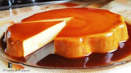 FLAN DE QUESITOS Y CUAJADA SIN HORNO