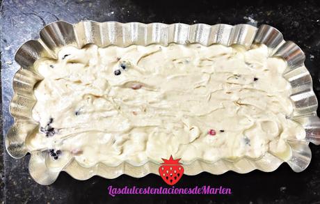 Plum Cake de Frutas del Bosque