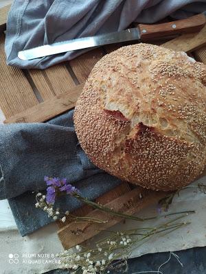 Pan sin amasado No knead bread Pan sin amasado No knead bread