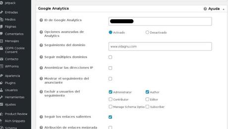 Como conectar Google Analytics a un sitio WordPress