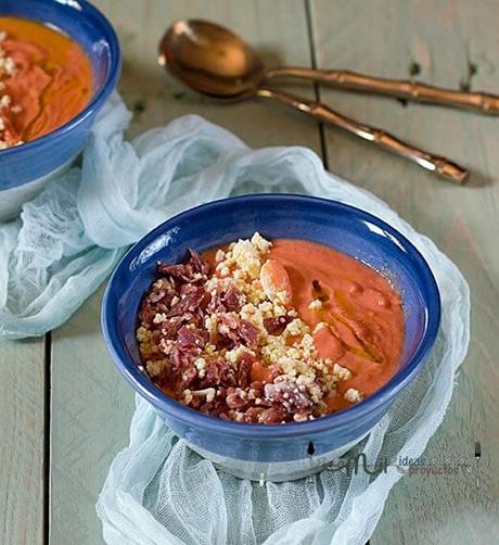 preparacion de salmorejo en thermomix2 RECETA DE SALMOREJO CORDOBÉS EN THERMOMIX