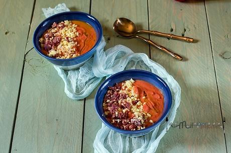 receta de salmorejo en thermomix1 RECETA DE SALMOREJO CORDOBÉS EN THERMOMIX
