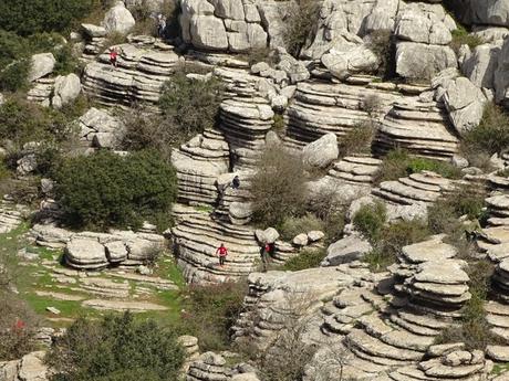 El Torcal de Antequera, visita con niños a un paisaje extraterrestre.